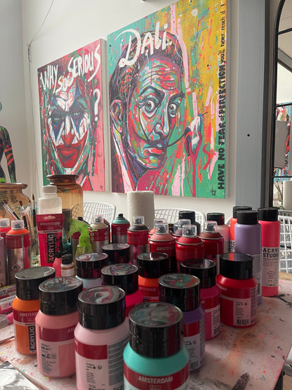 PAIN YOUR ENERGY - ABSTRACT ATELIER Workshop 15.07.2026/ 17 -19.30 Uhr