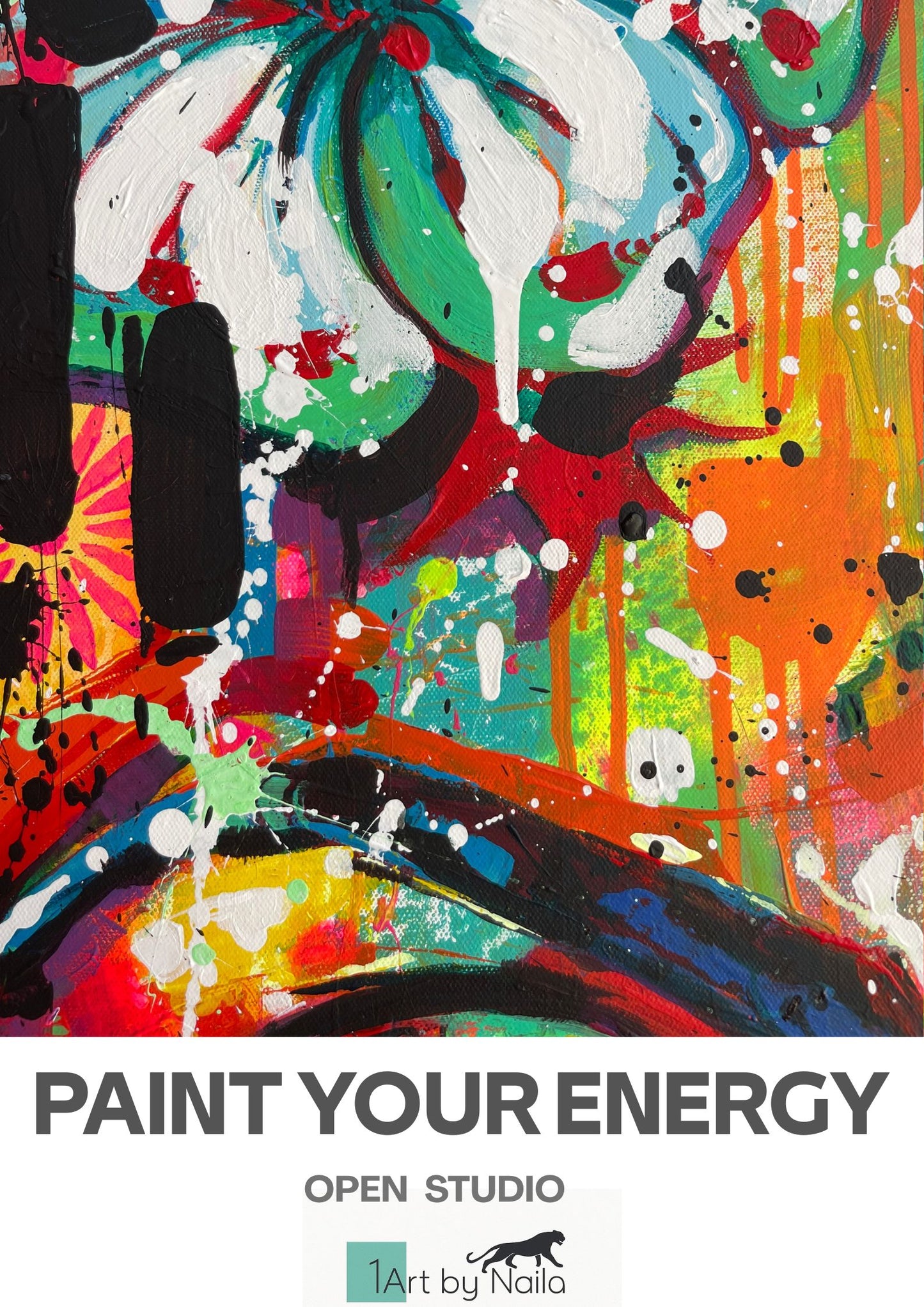 PAINT YOUR ENERGY - OPEN STUDIO / 01.07.2026 /17-19.30 Uhr
